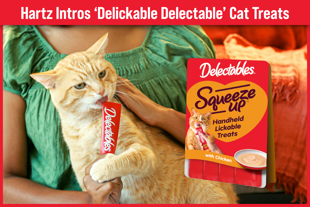 News Hartz Intros ‘Delickable Delectable’ Cat Treats